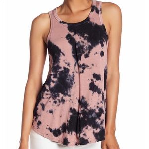 Kersh & Press Tie Dye Hi-Lo Tank